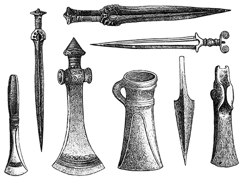 Bronze tools weapons